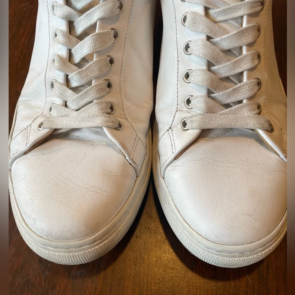 Thursday Boots White Leather Sneakers Premier Low - Picture 6 of 12
